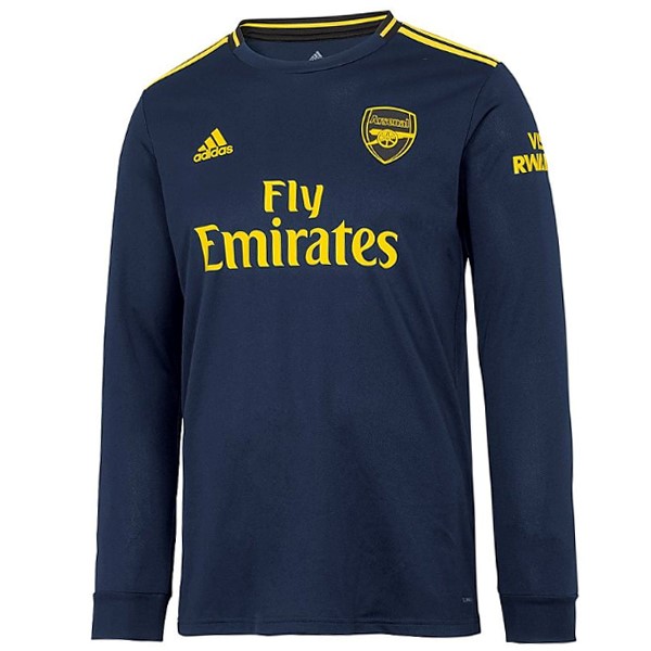Camiseta Arsenal 3ª ML 2019-2020 Azul Marino